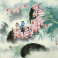 Vögel in Blumen Chinesische Malerei